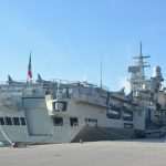 Dubrovnik - the first Croatian stop for the aircraft carrier Cavour 37 nosac-cavour Gruz