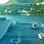 Dubrovnik - the first Croatian stop for the aircraft carrier Cavour 4 nosac-cavour Gruz