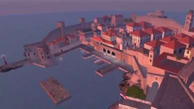 Dubrovnik in the virtual world – Dubrovnik' Second Life 1 second-life-dubrovnik
