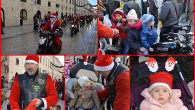 Photo Gallery: Santa’s on bikes visited Dubrovnik! 13 Santa's on bikes 2014