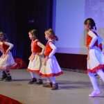 Little children from kindergarten Pile held their Christmas