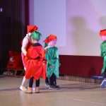 Little children from kindergarten Pile held their Christmas