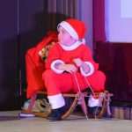 Little children from kindergarten Pile held their Christmas