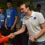 Water polo players and Helen Doron together for the children's home Maslina 11 Helen Doron