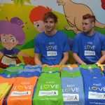 Water polo players and Helen Doron together for the children's home Maslina 9 Helen Doron