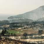 Fire on Peljesac, Trstenik evacuated! 7 pozar10