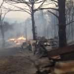 Fire on Peljesac, Trstenik evacuated! 1 pozar3