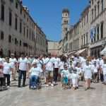 Dubrovnik citizens released flowers into the sea as they pay tribute to the victims of Srebrenica 9 srebrenica mimohod 29