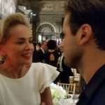 Stjepan Hauser With Sharon Stone