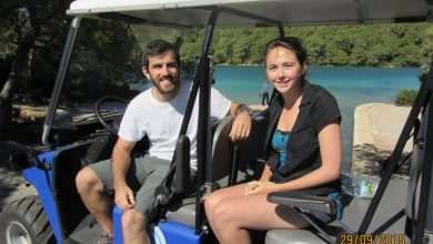 Celebration in Mljet: Sarah Poole is 100.000th visitor 5 mljet