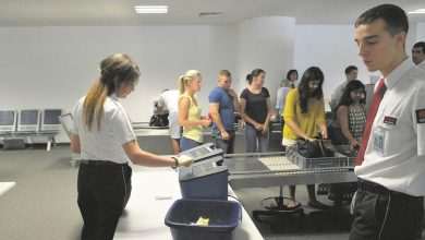 airport dubrovnik detector explosive