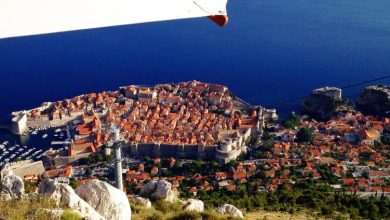 Rough Guide: Croatia is the the Most Beautiful Place in Europe 1 Dubrovnik from the cafe reached by cable car (Photo by Sarah Ricks/ Philadelphia TravelingMom) Read more at https://www.travelingmom.com/dubrovnikcroatia-beautiful-location-game-thrones/#w81VApG4KiHFEQsc.99