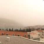 The Fantastic Sandstorm Painted Dubrovnik in Yellow 1 Panorama Desert Sand in Dubrovnik