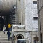 The Movie Set Expands: Star Wars Team 'Took' the Parking above Banje 9 star wars kulise011