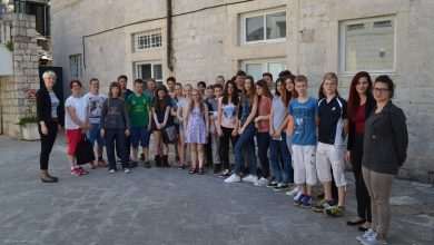 Saami Pupils in Dubrovnik 43