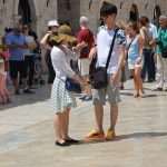 Sunny Saturday Linz Tourists Folklore 35