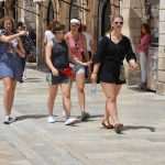 Sunny Saturday Linz Tourists Folklore 38