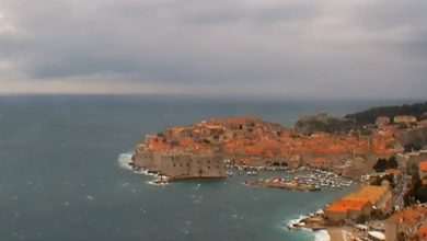 Winter is Coming? Enjoy the Rain and Wind With Our Live Web Camera! 1 Web Cam Storm Dubrovnik 2