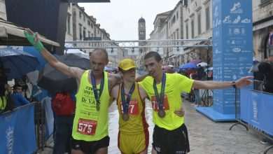 Daniel Fak and Nikolina Stepan Triumphed at Du Motion! 4 polumaraton2012