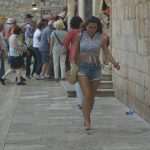 Crowded Stradun Cruise Ships 11