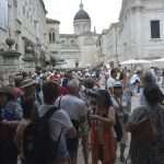 Crowded Stradun Cruise Ships 2