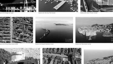 This Author Dedicated an 'Aerial' Video And Great Photo Gallery to Dubrovnik 1 Dubrovnik Black and White