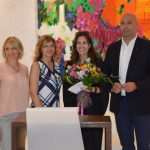 Great News from Dubrovnik Airport: Heather Noelle Rhine is Our Millionth Passenger This Year! 10 Millionth Passenger Dubrovnik Airport 2016 10