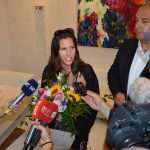 Great News from Dubrovnik Airport: Heather Noelle Rhine is Our Millionth Passenger This Year! 16 Millionth Passenger Dubrovnik Airport 2016 16