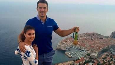 Proudly Posing With his Rio Gold Medal: Valent Sinković is in Dubrovnik 2 Valent Sinkovic in Dubrovnik 1