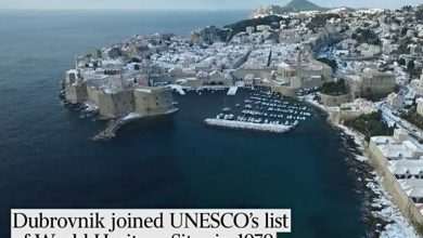 Video: The Australian Impressed With Snowy Dubrovnik 1 The Australian Video Snowy Dubrovnik