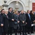 Photo Gallery: White Doves, Traditional Costumes, People Honoring Our Patron, St. Blaise 17 Kandelora Candle Mass Opening 15