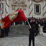 Photo Gallery: White Doves, Traditional Costumes, People Honoring Our Patron, St. Blaise 19 Kandelora Candle Mass Opening 17
