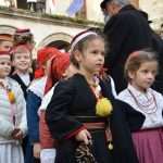 Photo Gallery: White Doves, Traditional Costumes, People Honoring Our Patron, St. Blaise 21 Kandelora Candle Mass Opening 19