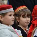 Photo Gallery: White Doves, Traditional Costumes, People Honoring Our Patron, St. Blaise 22 Kandelora Candle Mass Opening 20