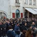 Photo Gallery: White Doves, Traditional Costumes, People Honoring Our Patron, St. Blaise 26 Kandelora Candle Mass Opening 24
