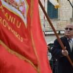 Photo Gallery: White Doves, Traditional Costumes, People Honoring Our Patron, St. Blaise 6 Kandelora Candle Mass Opening 4