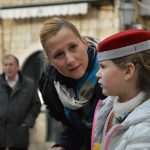 Photo Gallery: White Doves, Traditional Costumes, People Honoring Our Patron, St. Blaise 43 Kandelora Candle Mass Opening 41