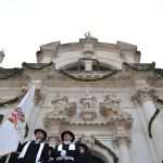 Photo Gallery: White Doves, Traditional Costumes, People Honoring Our Patron, St. Blaise 45 Kandelora Candle Mass Opening 43