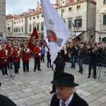 Photo Gallery: White Doves, Traditional Costumes, People Honoring Our Patron, St. Blaise 55 Kandelora Candle Mass Opening 53