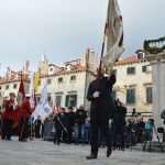 Photo Gallery: White Doves, Traditional Costumes, People Honoring Our Patron, St. Blaise 56 Kandelora Candle Mass Opening 54