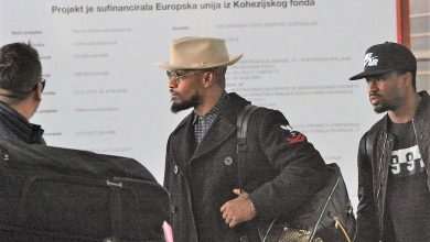 Robin Hood Crew Arrives: Jamie Foxx 'Caught' on Dubrovnik Airport 6 Robin Hood Crew Jamie Foxx
