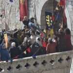 Video & Photo Gallery: First Kiss of Taron Egerton and Eve Hewson on the Set of Robin Hood 14 Shooting Robin Hood 14