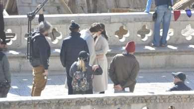 Video & Photo Gallery: First Kiss of Taron Egerton and Eve Hewson on the Set of Robin Hood 11 Robin Hood: Origins