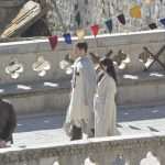 Video & Photo Gallery: First Kiss of Taron Egerton and Eve Hewson on the Set of Robin Hood 48 Shooting Robin Hood 48
