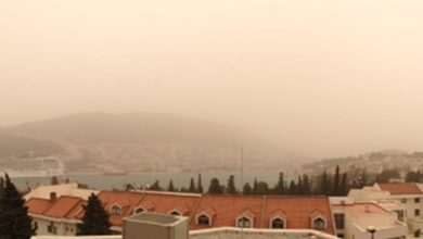 Video: One Year Ago Sandstorm Completely Covered Dubrovnik 1 SandStorm Dubrovnik 1