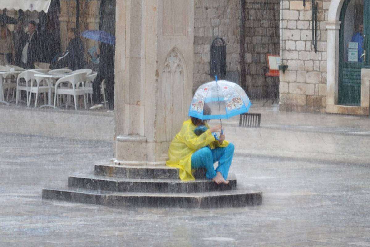 Bad Weather Ahead Strong Rain And Wind Until Wednesday Just Dubrovnik