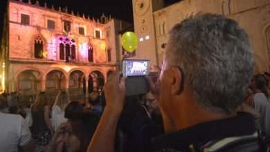 The St Patrick’s Day: Sponza Palace Goes Green 1 3D Mapping Sponza Palace 6