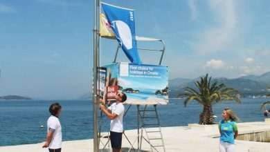 The Blue Flag For Valamar Dubrovnik President 8 Blue Flag