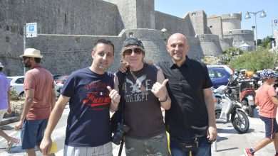 Photo Gallery: Dubrovnik Metalheads Hanging Out With Jarick Gers 1 Gers Iron Maiden 5