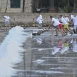 Video and Photo Gallery: We Spent a Day in a Saltern Ston Picking Up 'Fleur de Sel'... 3 Salt Collecting Ston 1